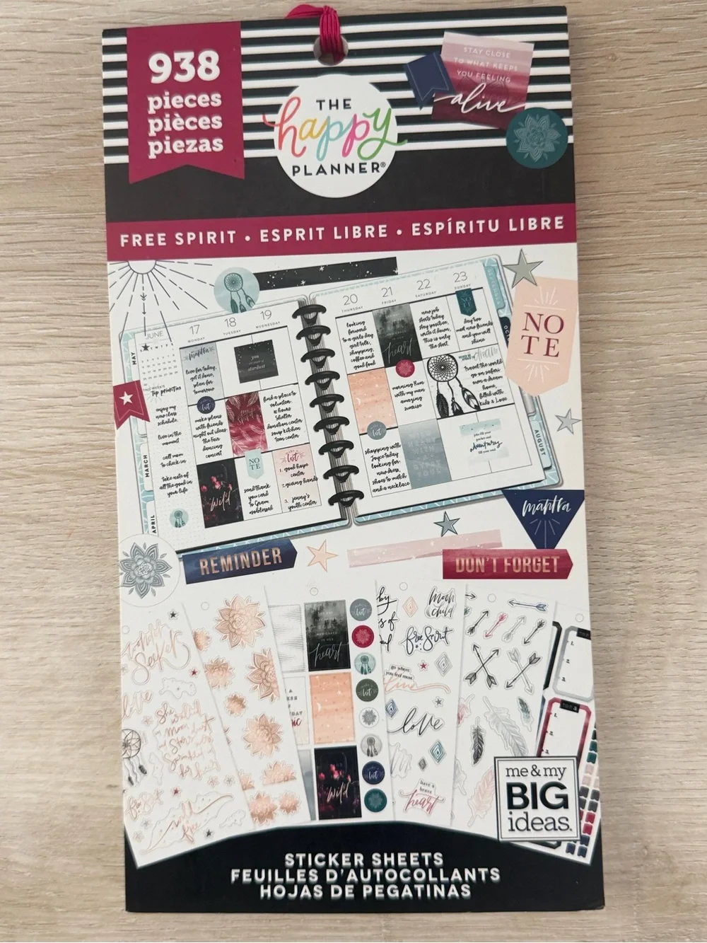 The Happy Planner Sticker Book - Pink and Teal Accents